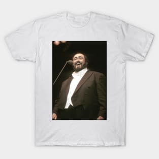 Luciano Pavarotti Photograph T-Shirt